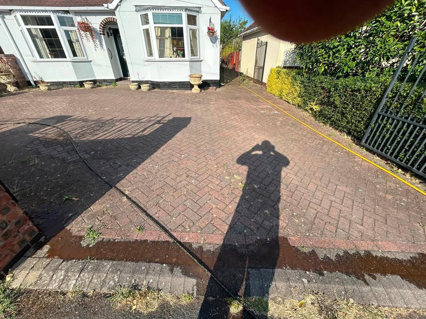 Driveway Cleaning project