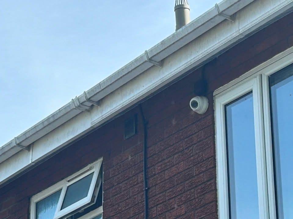 Fascia and soffit cleaning example