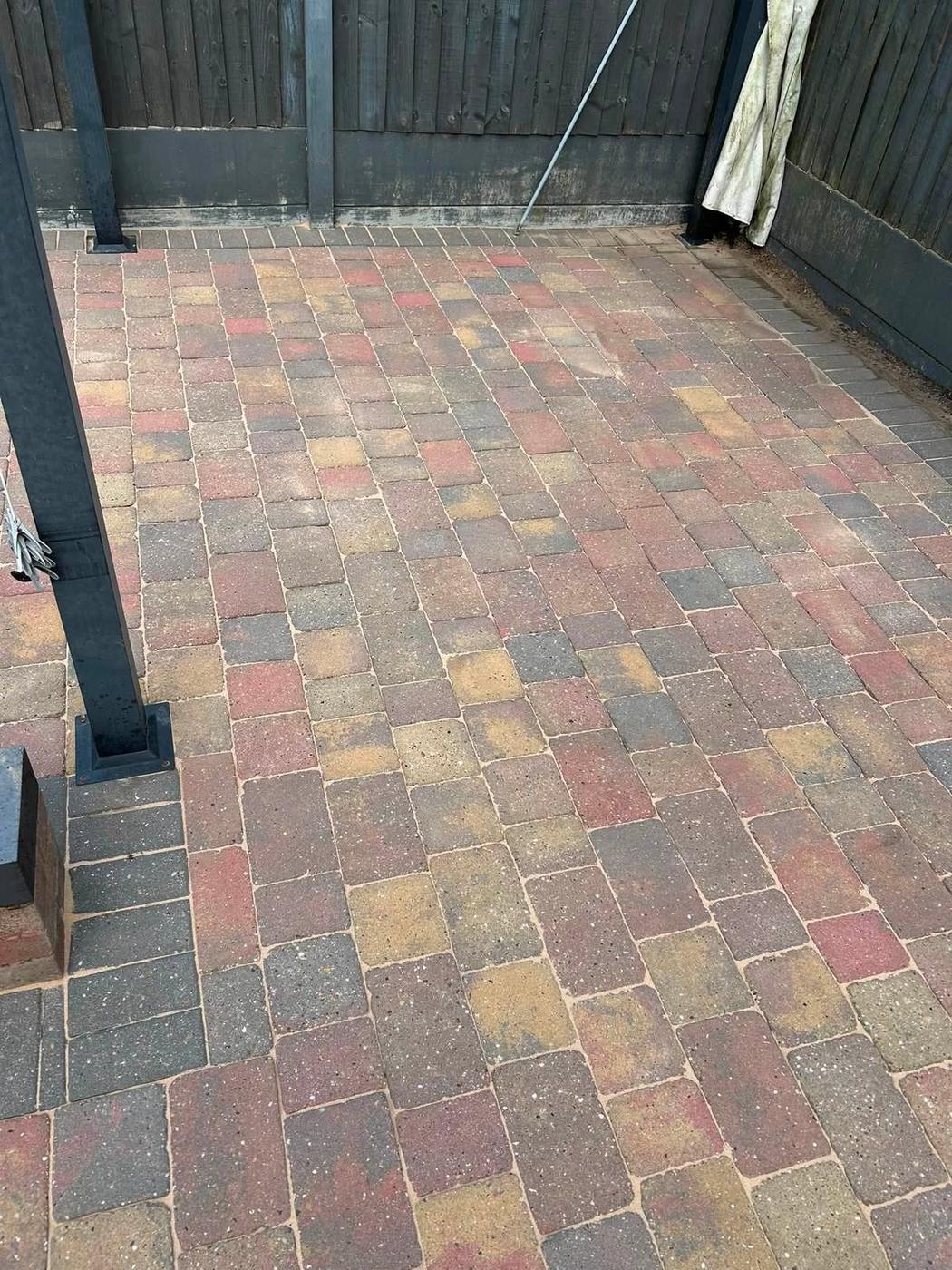 Patio Cleaning project