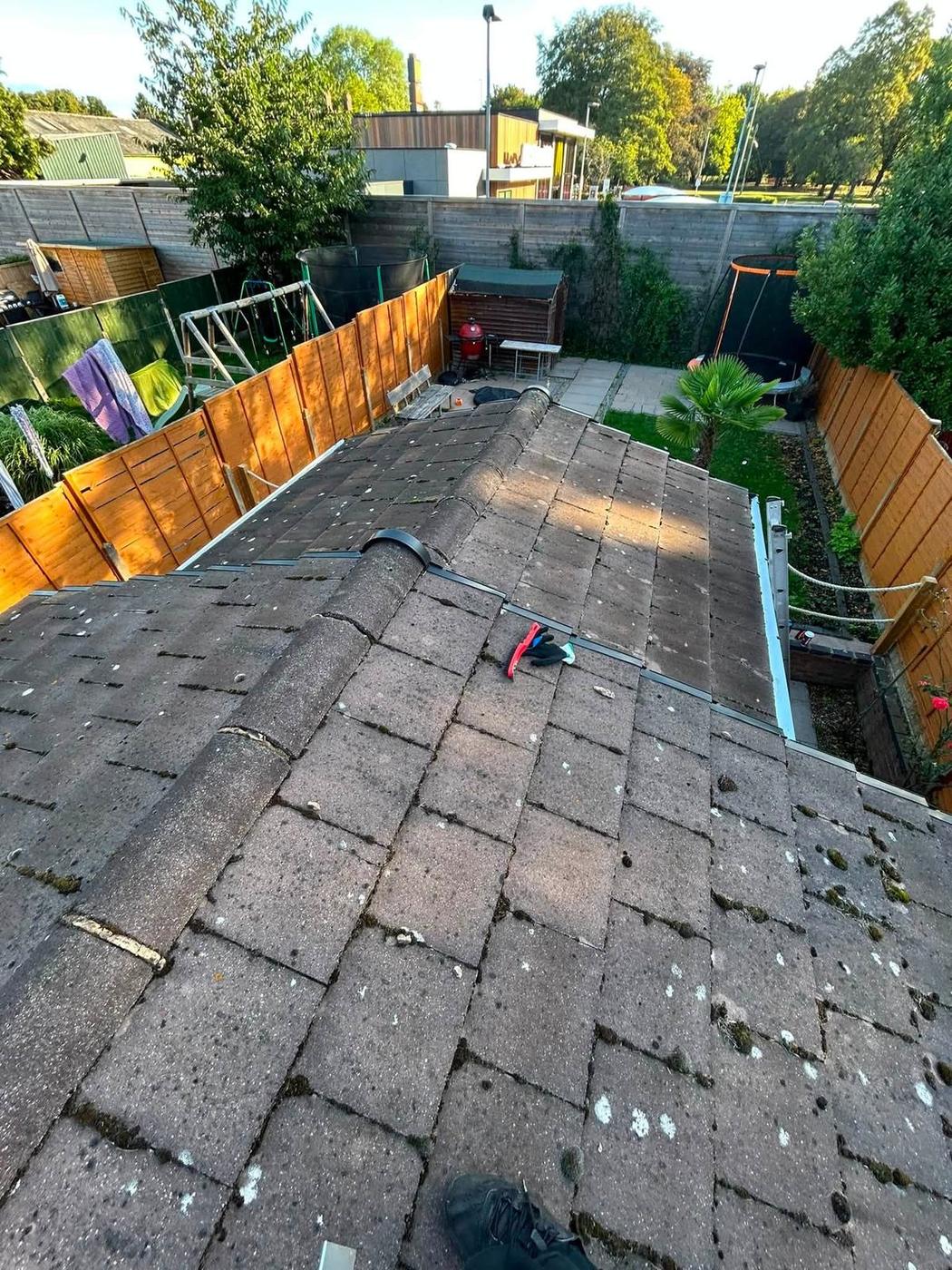 Roof Cleaning and Moss Removal project