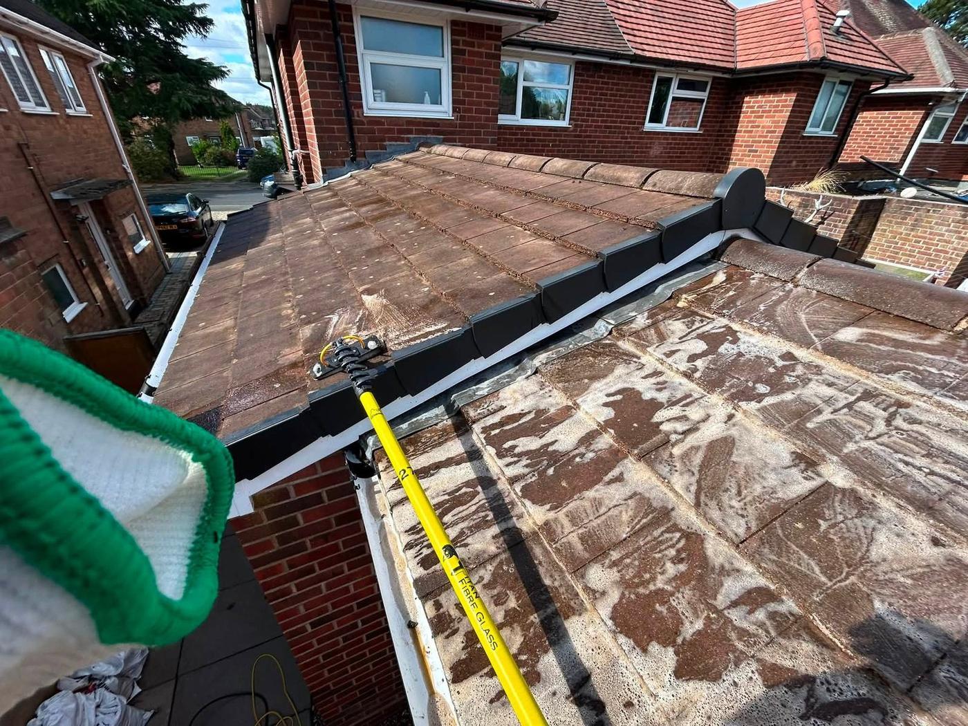 Roof Cleaning and Moss Removal project