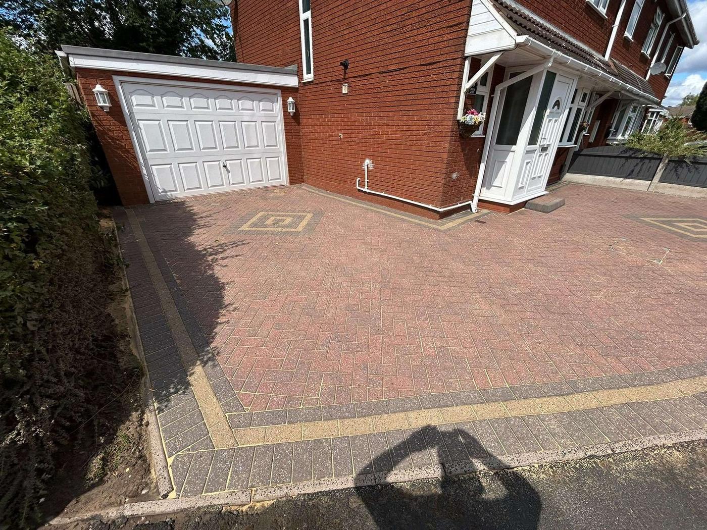 Oil stain treatment job