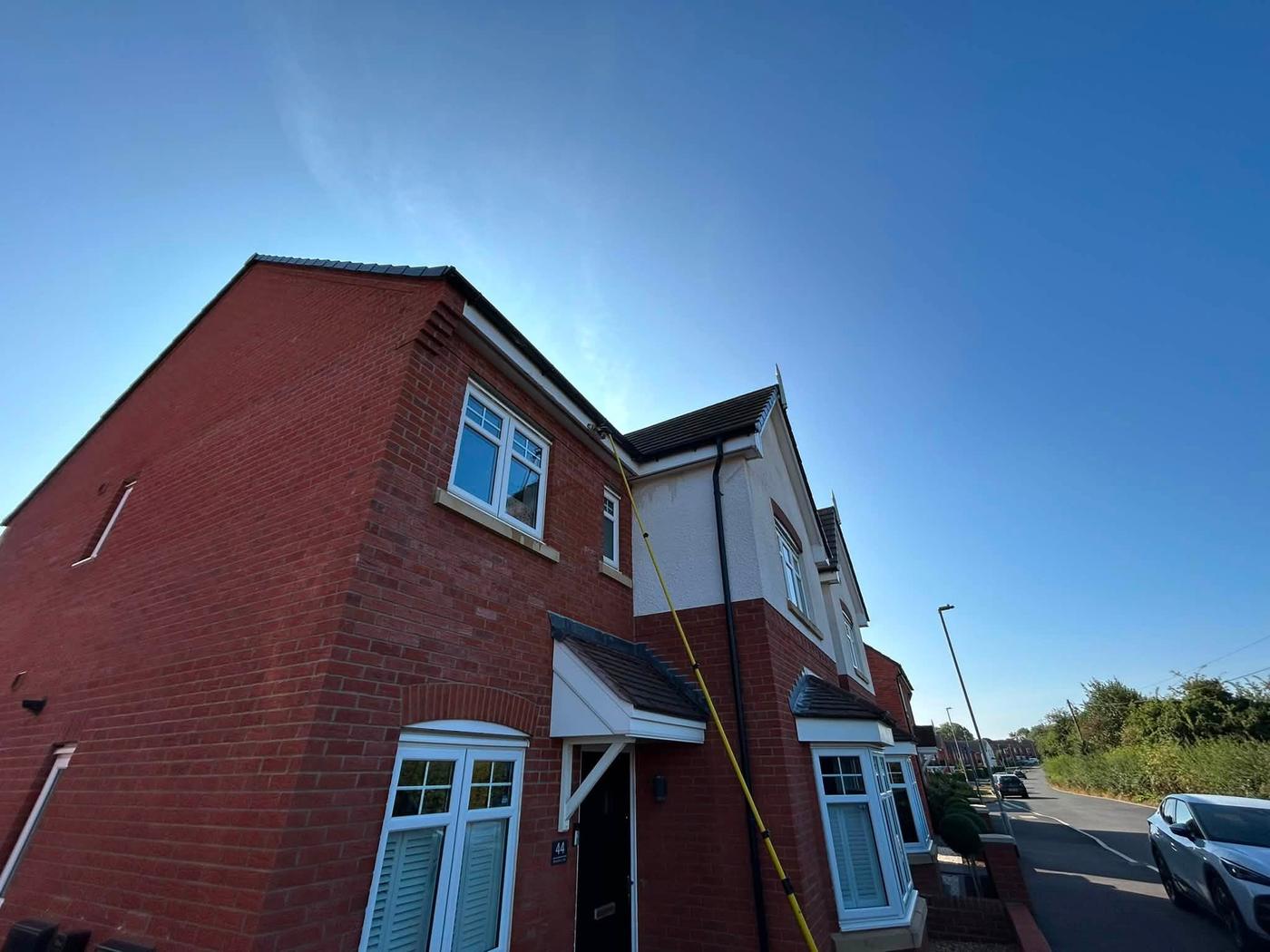 UPVC and window cleaning job, Stafford