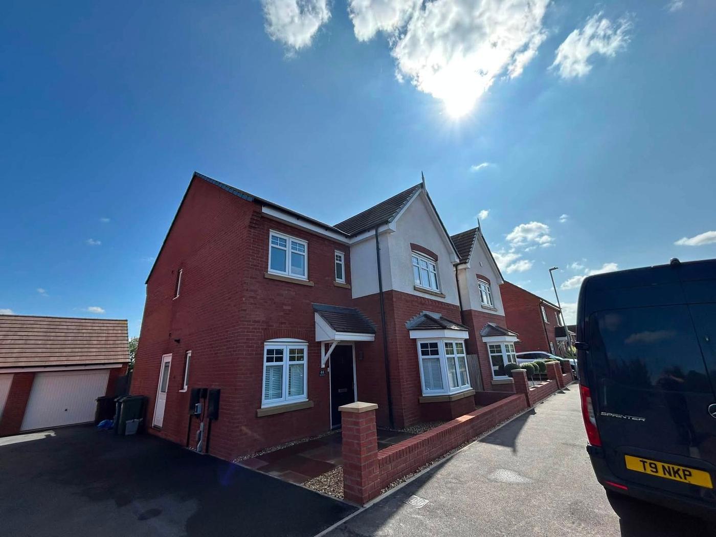 UPVC and window cleaning job, Stafford